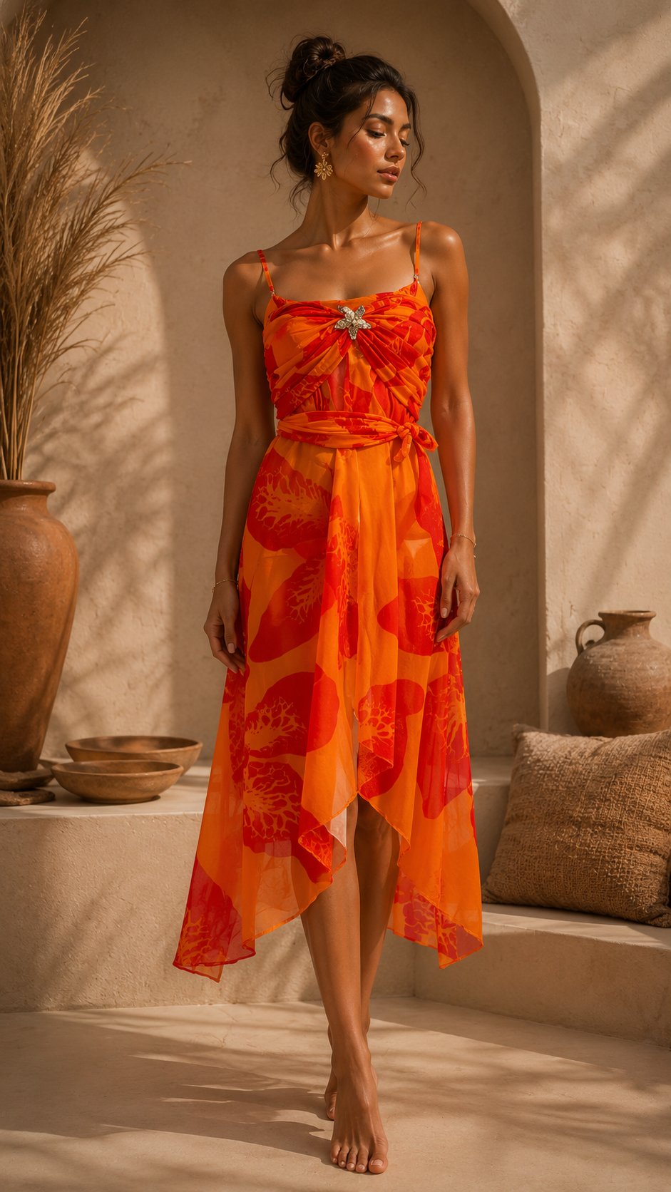 The Ibiza Tropics Sarong Swimset