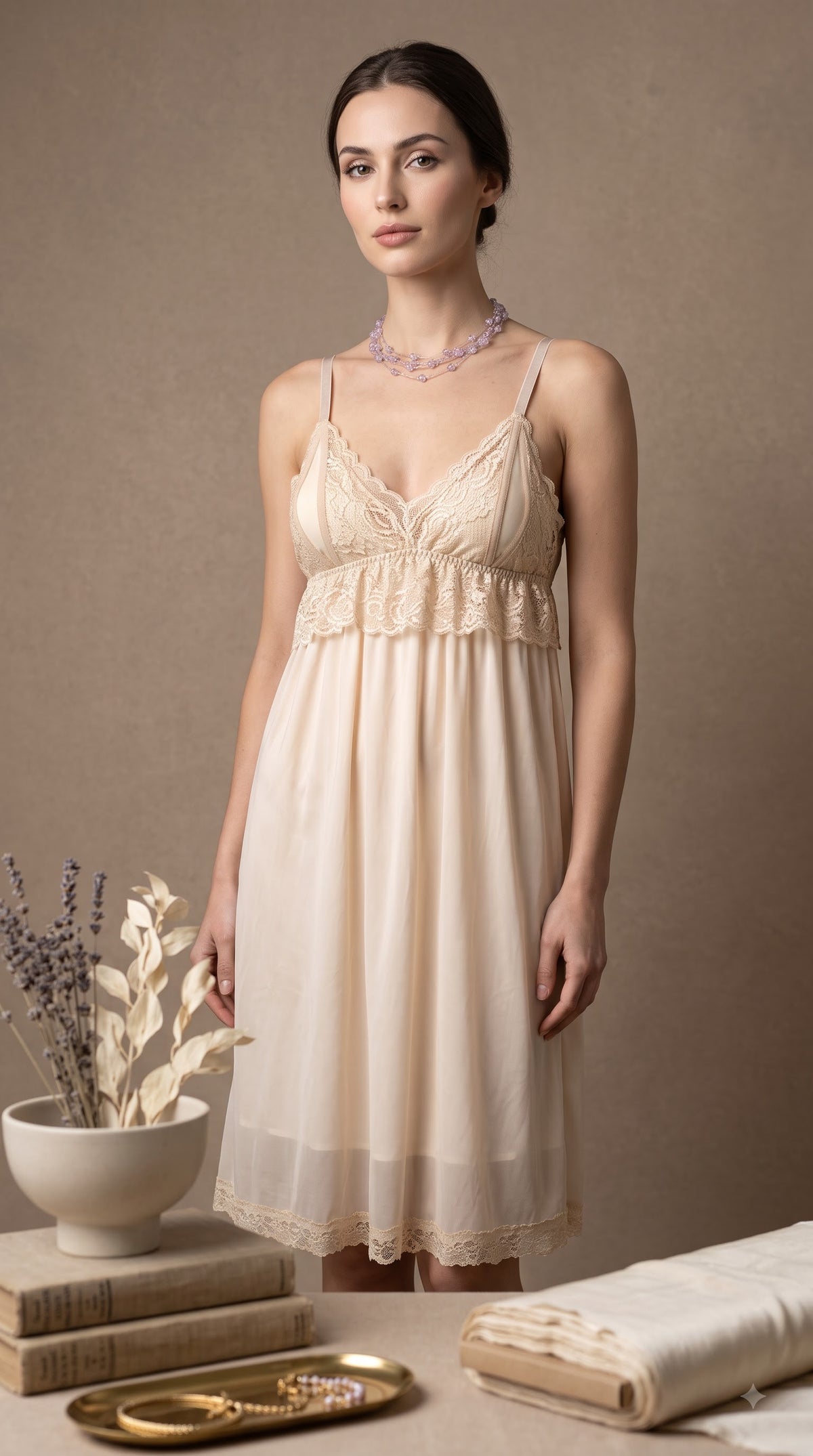 The Cream Trousseau Set