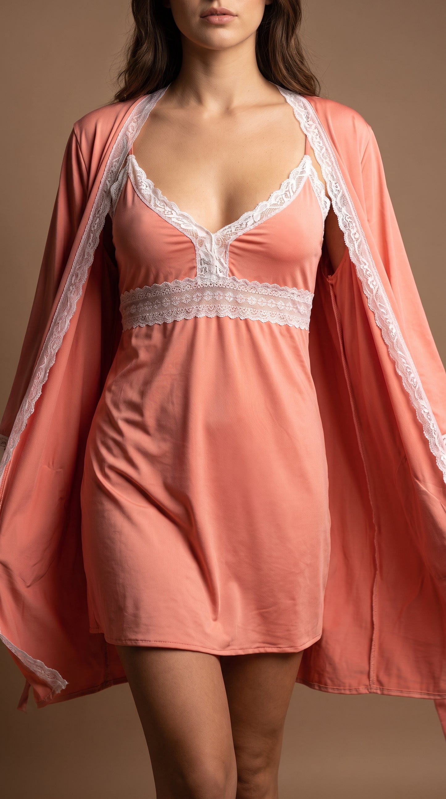 Dusty Coral Crown Set