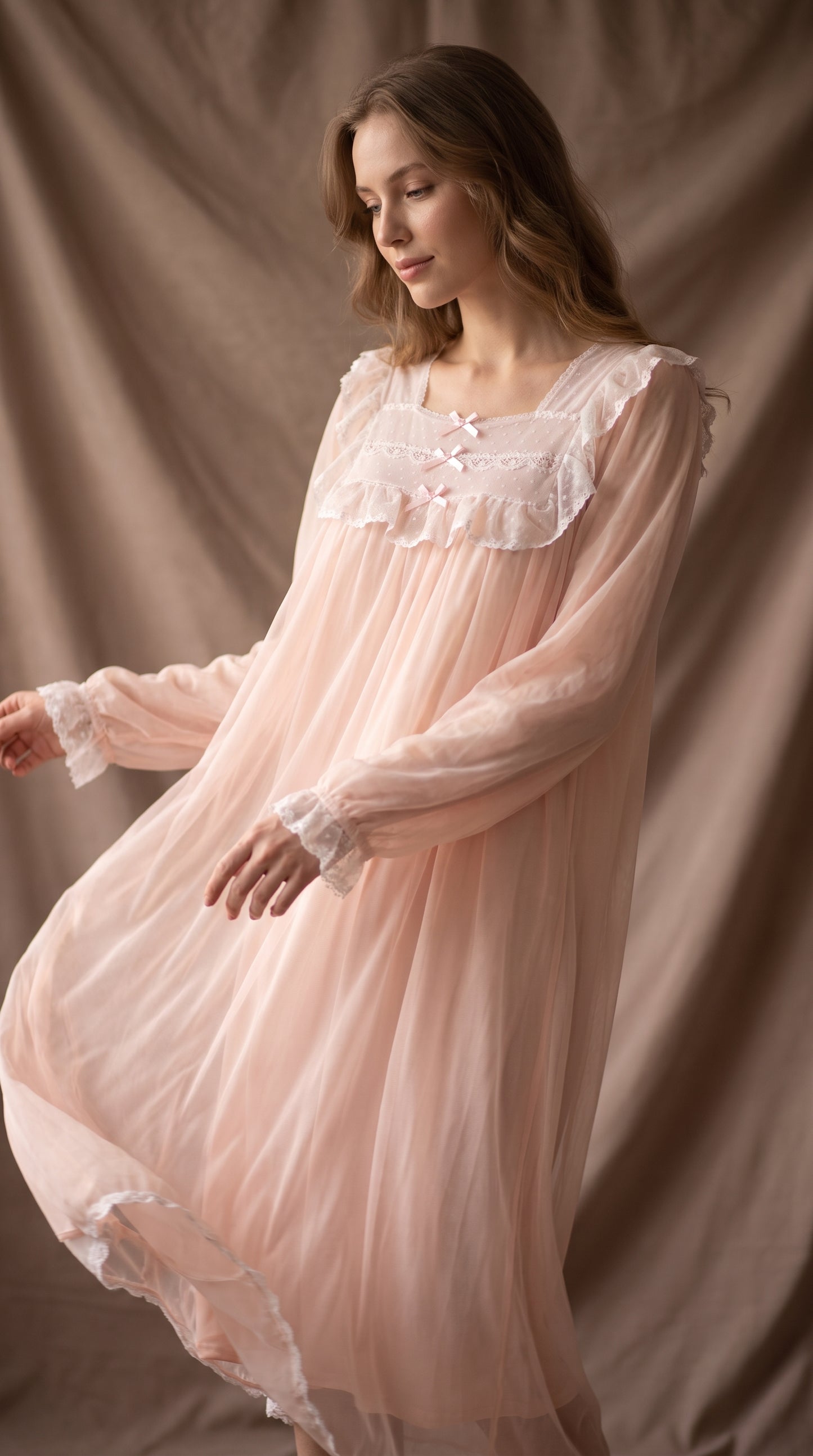 Vintage Sovereign Chiffon Nightie